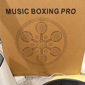 Black Music Boxing Training Target